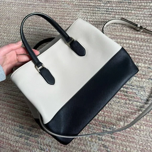 Kate Spade Laurel Black and White Handbag - Picture 4 of 14